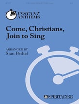 Come, Christians, Join to Sing SATB choral sheet music cover